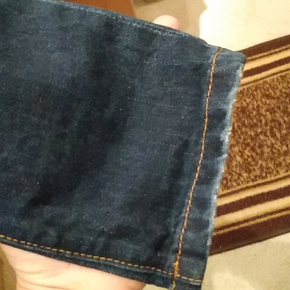 Distressed Skinny Blue Jeans - Picture 6 of 6
